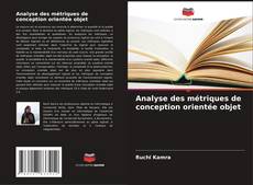 Buchcover von Analyse des métriques de conception orientée objet