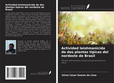 Capa do livro de Actividad leishmanicida de dos plantas típicas del nordeste de Brasil 