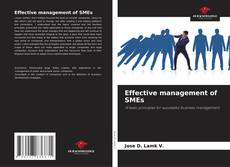 Couverture de Effective management of SMEs