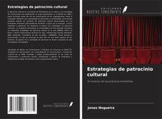 Buchcover von Estrategias de patrocinio cultural