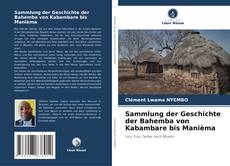 Capa do livro de Sammlung der Geschichte der Bahemba von Kabambare bis Manièma 