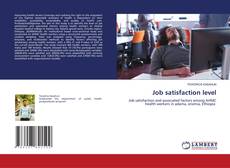 Capa do livro de Job satisfaction level 