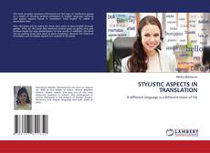 Capa do livro de STYLISTIC ASPECTS IN TRANSLATION 