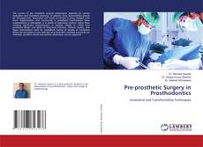 Capa do livro de Pre-prosthetic Surgery in Prosthodontics 