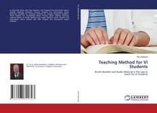 Capa do livro de Teaching Method for VI Students 