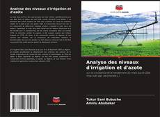 Analyse des niveaux d'irrigation et d'azote kitap kapağı