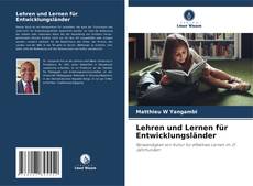 Capa do livro de Lehren und Lernen für Entwicklungsländer 