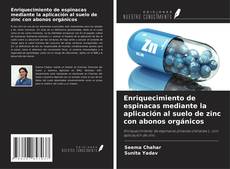 Capa do livro de Enriquecimiento de espinacas mediante la aplicación al suelo de zinc con abonos orgánicos 
