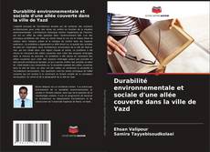 Durabilité environnementale et sociale d'une allée couverte dans la ville de Yazd的封面