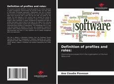 Couverture de Definition of profiles and roles: