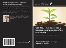 Buchcover von Calidad, implicaciones y barreras en las pequeñas empresas