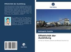 Couverture de Effektivität der Ausbildung