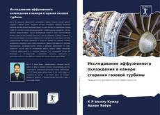 Buchcover von Исследование эффузионного охлаждения в камере сгорания газовой турбины