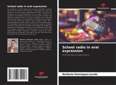 Buchcover von School radio in oral expression
