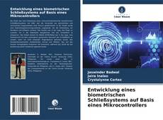 Capa do livro de Entwicklung eines biometrischen Schließsystems auf Basis eines Mikrocontrollers 