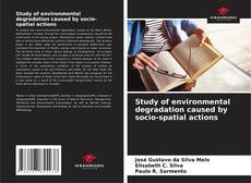 Capa do livro de Study of environmental degradation caused by socio-spatial actions 