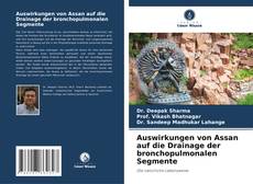 Capa do livro de Auswirkungen von Assan auf die Drainage der bronchopulmonalen Segmente 