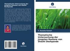 Capa do livro de Thematische Untersuchung der jüngsten Romane von Shashi Deshpande 