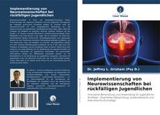 Capa do livro de Implementierung von Neurowissenschaften bei rückfälligen Jugendlichen 