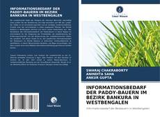 Borítókép a  INFORMATIONSBEDARF DER PADDY-BAUERN IM BEZIRK BANKURA IN WESTBENGALEN - hoz