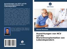 Capa do livro de Auswirkungen von HCV auf die Nierentransplantation von Lebendspendern 