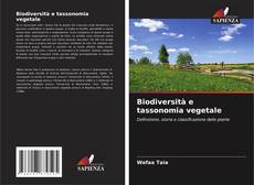 Buchcover von Biodiversità e tassonomia vegetale