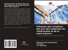 Capa do livro de Influence des variations des prix des matériaux de construction et de la main-d'œuvre 