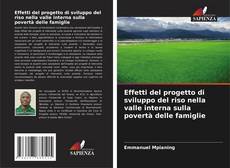 Buchcover von Effetti del progetto di sviluppo del riso nella valle interna sulla povertà delle famiglie