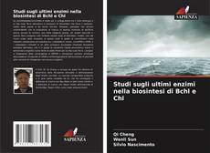 Bookcover of Studi sugli ultimi enzimi nella biosintesi di Bchl e Chl