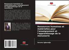 Ressources humaines et matérielles pour l'enseignement et l'apprentissage de la menuiserie kitap kapağı