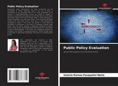 Couverture de Public Policy Evaluation