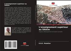 Capa do livro de L'enseignement supérieur au Sikkim 