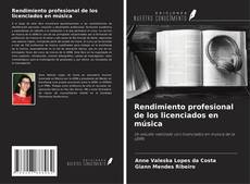 Couverture de Rendimiento profesional de los licenciados en música