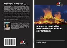 Buchcover von Rilevamento ed effetti dei radionuclidi naturali sull'ambiente