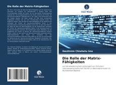 Capa do livro de Die Rolle der Matrix-Fähigkeiten 