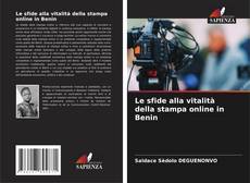 Buchcover von Le sfide alla vitalità della stampa online in Benin