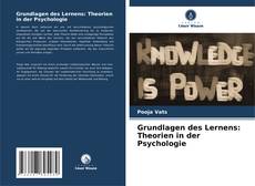 Capa do livro de Grundlagen des Lernens: Theorien in der Psychologie 