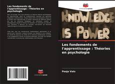 Les fondements de l'apprentissage : Théories en psychologie kitap kapağı