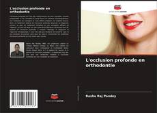 Capa do livro de L'occlusion profonde en orthodontie 