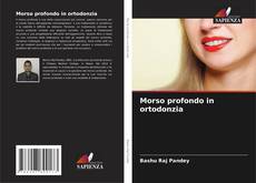 Buchcover von Morso profondo in ortodonzia