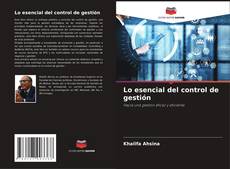 Lo esencial del control de gestión kitap kapağı