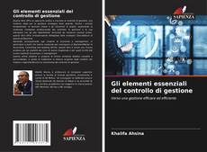 Buchcover von Gli elementi essenziali del controllo di gestione