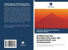 Capa do livro de Aufklärung der Bevölkerung über die Schädlichkeit von Vulkanasche 