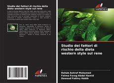 Buchcover von Studio dei fattori di rischio della dieta western style sul rene