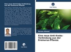 Capa do livro de Eine neue Anti-Krebs-Verbindung aus der Eremurus-Pflanze 