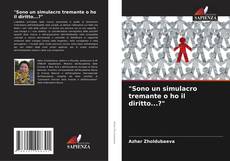 "Sono un simulacro tremante o ho il diritto...?" kitap kapağı