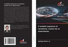 Buchcover von Il modello jugoslavo di socialismo. Lezioni da un esperimento