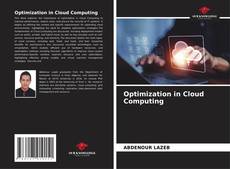 Buchcover von Optimization in Cloud Computing