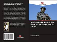 Capa do livro de Analyse de la théorie des deux royaumes de Martin Luther 