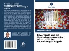 Capa do livro de Governance und die Herausforderungen der wirtschaftlichen Entwicklung in Nigeria 